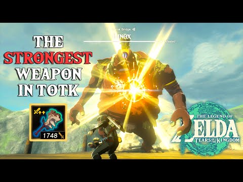 The STRONGEST Weapon in Tears of the Kingdom and How to Make it (All Versions 1.0.0 - 1.4.1)