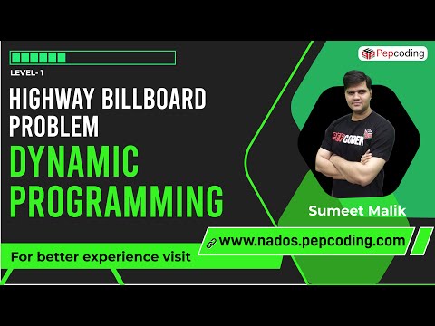 Highway Billboard Problem Dynamic Programming
