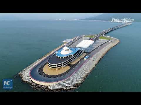 Mega project! Take a ride on world's longest sea bridge