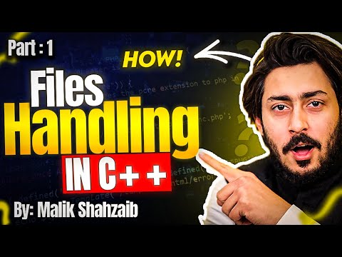 file handling c++ | what is file handling? |  file handling in c++ tutorial | c++ file manipulation