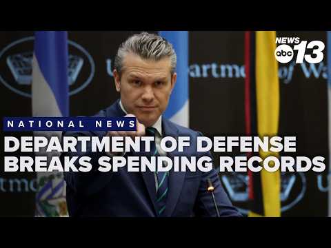 After vowing to cut wasteful spending, Trump DOD breaks records at end of FY25