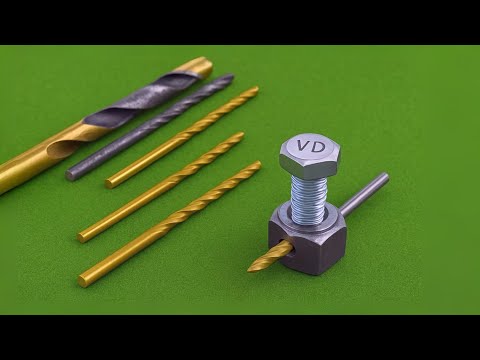 How to sharpen a drill bit with a bolt quickly and practically | Expert Verified