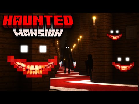 Exploring Minecraft's SCARIEST Haunted Mansion
