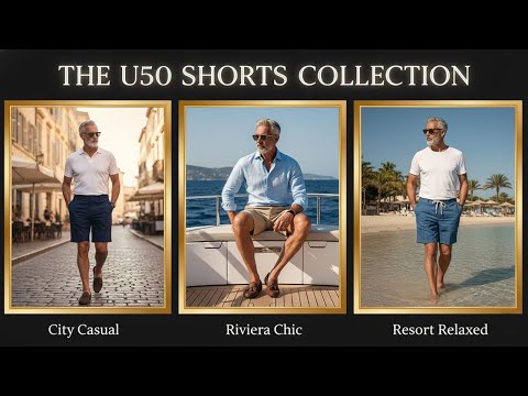 Shorts Over 50: Stop Wearing These! (The Only 3 Pairs You Need)