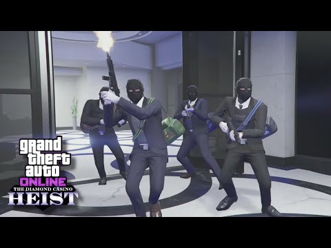 Gta 5 Online - Diamond Casino Heist: Aggressive (No Commentary) Ps5 Gameplay