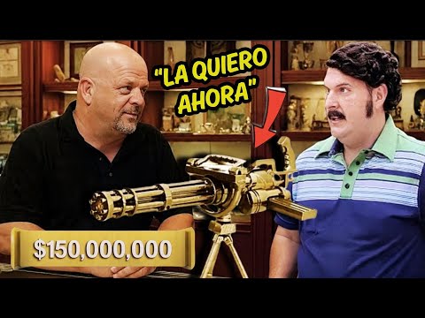 LOS OBJETOS MAS CAROS DE LA MAFIA ¡VENDIDA POR MILLONES! en PAWN STARS