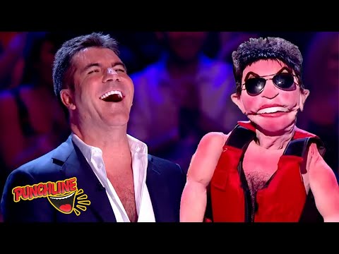 FUNNIEST Ventriloquist Auditions That Made Simon Cowell And The Judges Laugh!