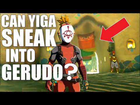 What Happens if you Dress as YIGA in Gerudo Town