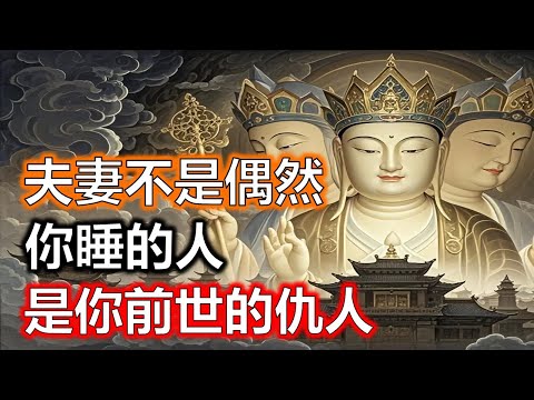 今生的夫妻不是偶然！佛说：你睡的人，可能是你前世的仇人！#生肖#因果#風水