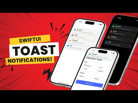 Elevate Your SwiftUI Apps with Professional Toast Notifications!