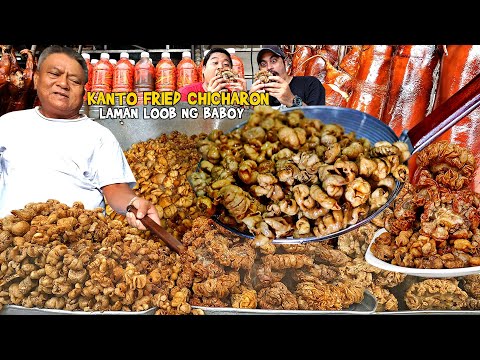 PATOK na "KANTO FRIED CHICHARON" sa La Loma Quezon City! | Laman Loob ng Native na Baboy  (HD)