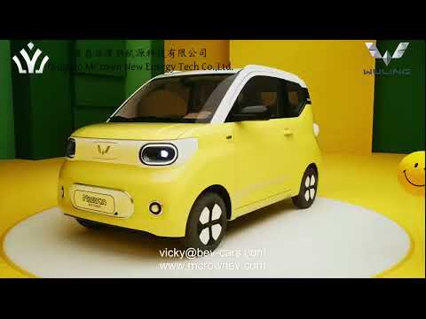 electric vehicle approved by eec coc l7e electric car small ev wuling mini ev macaron ev