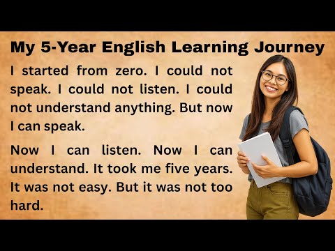 My 5 Year English Learning Journey || Bookish English