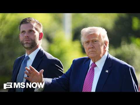 'How stupid is this?’ The Weeknight and Kurt Bardella torch Trump's family grift