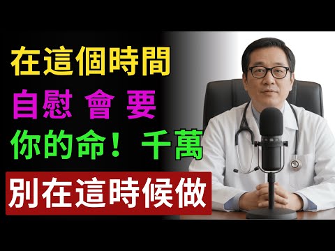 長者自慰最危險的時間點 – 一位79歲老伯就這樣過世了！