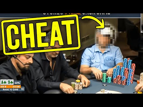 This Poker Cheater Got CAUGHT... Live On Stream