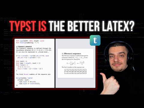 Forget LaTeX: Typst is A Game Changer