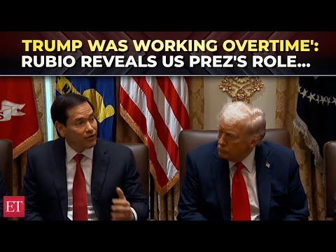 'One day, perhaps the entire story will be told...': Marco Rubio praises Trump's work on Gaza deal