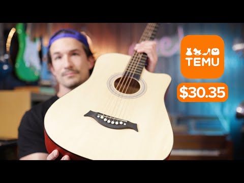 I Bought The Cheapest Acoustic Guitar Off TEMU!
