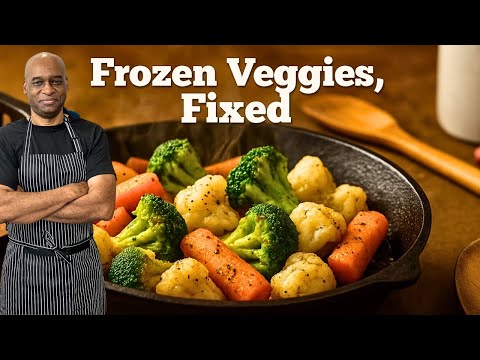 How To Make Frozen Veggies Taste Fresh!