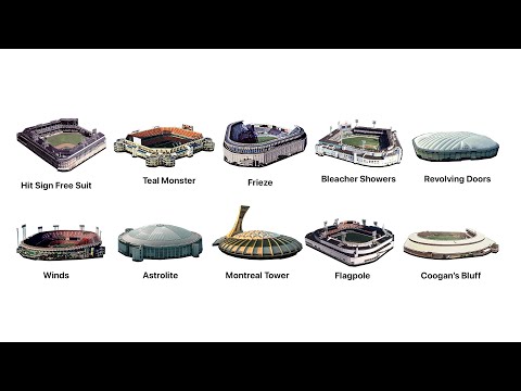 The Features MLB Ballparks Of The Past Explained in 14 Minutes