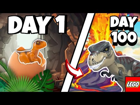I Raised A LEGO Baby DINO!