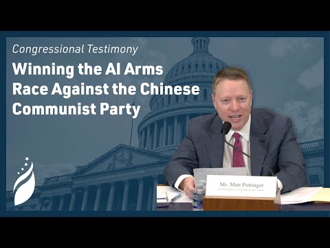Opening remarks: Winning the AI Arms Race Against the Chinese Communist Party