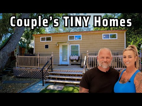 Couple plans for Retirement w/ side by side Tiny Houses on their land