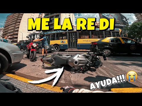 CHOQUÉ CON MI MOTO Y CASI la quedo☠️ / Observaciones Diarias 162