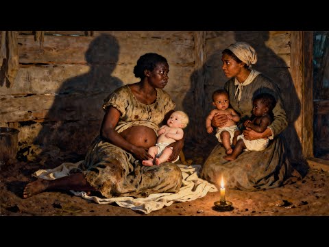 (Mexico, 1842) Slave Mother: She gave birth to triplets and had to sacrifice two to save the whit...