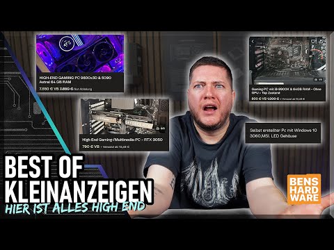 "HIGH END" PC mit RTX 3050, "GAMING PC" ohne GRAFIKKARTE, 3060 für 2300€?! CHAOS auf KLEINANZEIGEN!