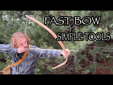 Carve your first bow THE EASY WAY! (No Workshop Required)