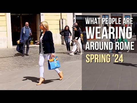 What People are Wearing in Rome, Spring 2024 #streetstyle #springfashion2024