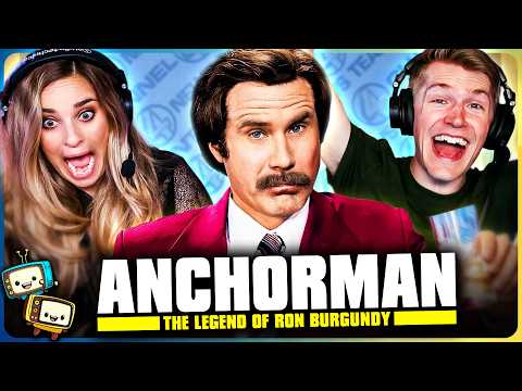 ANCHORMAN: THE LEGEND OF RON BURGUNDY (2004) Movie Reaction! | First Time Watch! | Will Ferrell