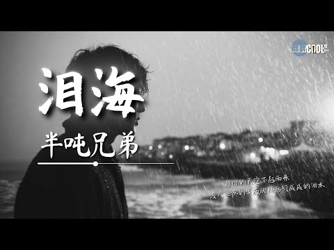 半吨兄弟 - 泪海（烟嗓版）「你怎么舍得让我的泪流向海」【🎧AI高质音乐｜拼音动态歌词】#coolsong酷歌