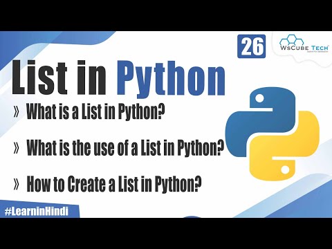 How to Create List in Python | List Complete Tutorial for Beginners