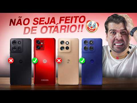 TOP 5 Celulares Motorola para Comprar SEM ERRAR em 2026 (SÓ ESSES!)