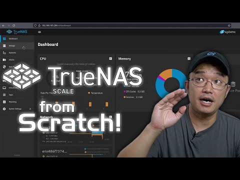 Setting Up TrueNas Scale from Fresh Install