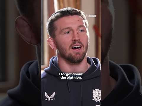 Tom Curry on which of his team-mates would make the best Winter Olympians! 🏉🏂  #rugby