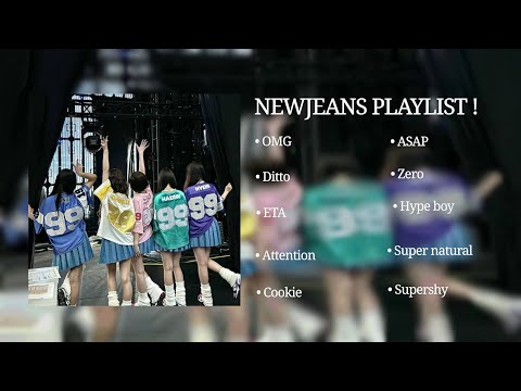 A NEWJEANS PLAYLIST ! ──★ ˙👖🍭 ̟ !!