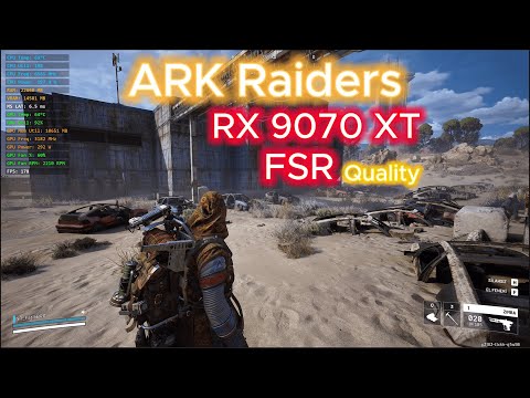 Arc Raiders : 4K FSR 4 Epic Settings | RX 9070 XT 16GB FSR 4 Quality ON