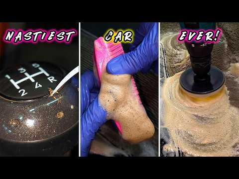 23 Years Without Cleaning! Detail the NASTIEST Hyundai SantaFe