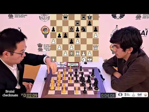 “World Cup Pressure Cooker! Wei Yi vs Sindarov Tiebreak Game 2 Highlights!”