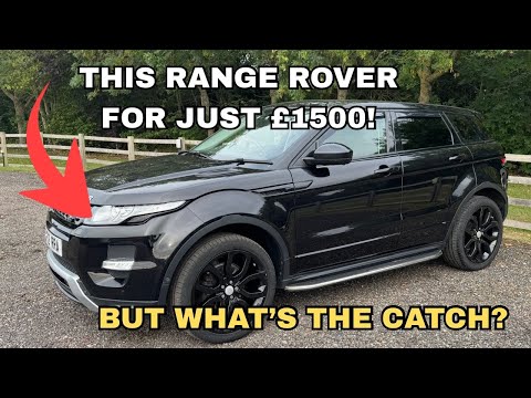 REPAIRING A CHEAP SPARES OR REPAIR RANGE ROVER EVOQUE