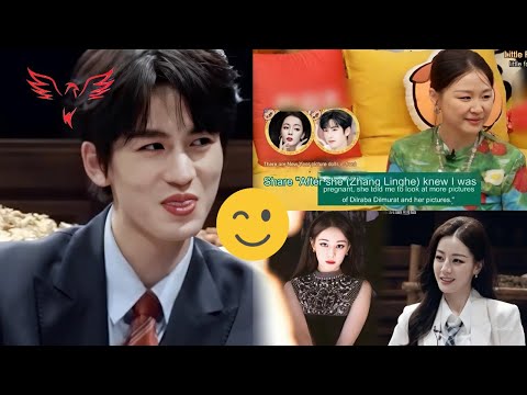 Zhang Linghe Sparks Buzz by Suggesting Jin Jing Look at Dilmurat More During Her Pregnancy#dilraba