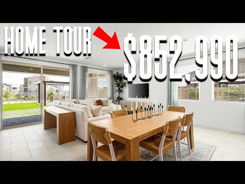 Brand New Summerlin Model Home Tour: The Peter Plan