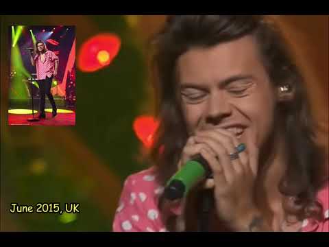 every fancy shirt long hair Harry's worn on stage