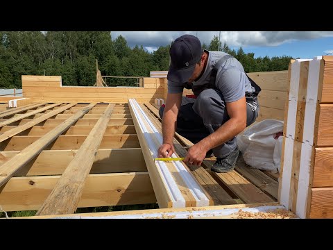 We built an amazing wooden house. From start to finish