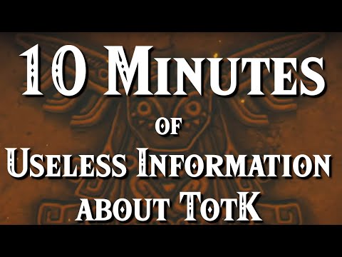 10 Minutes of Useless Information about TotK