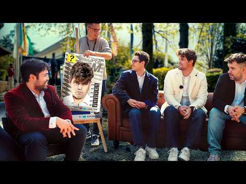 Chess Players React to Their Player Cards